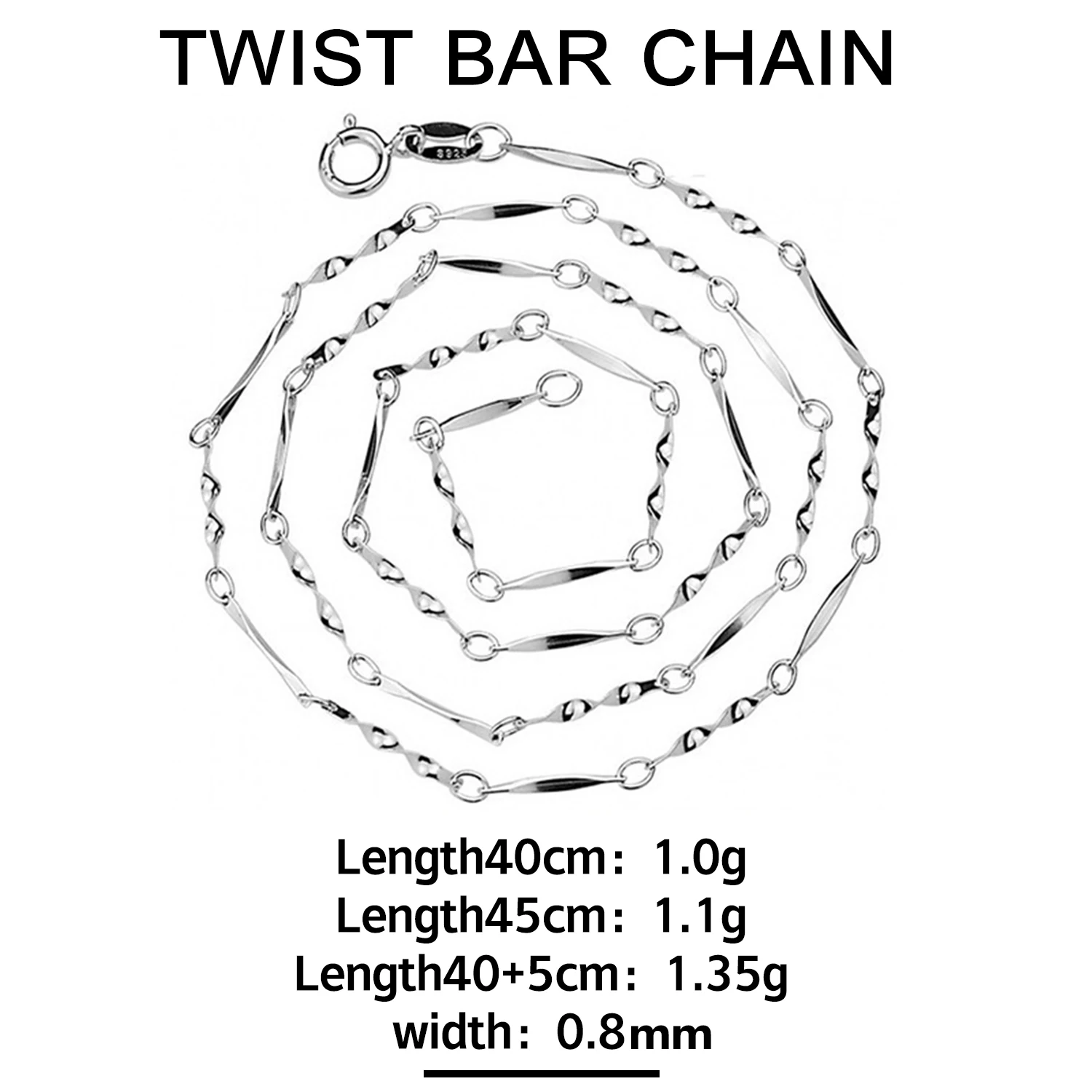 Custom Wholesale Necklace Set Italy Link Chain S925 Sterling Silver