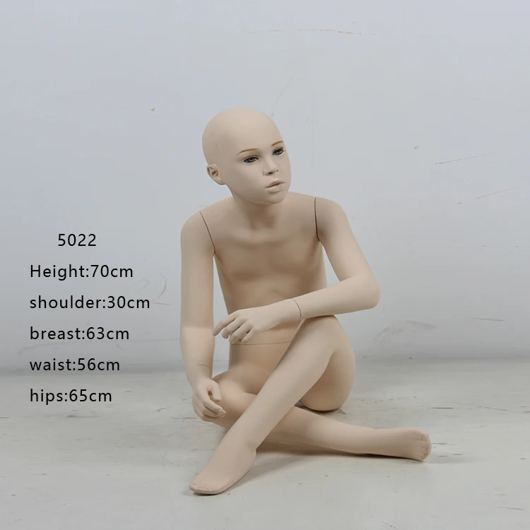 37cm Skin Color Kid Head Mannequin Children Infant's Clothing Store 14.6'' 