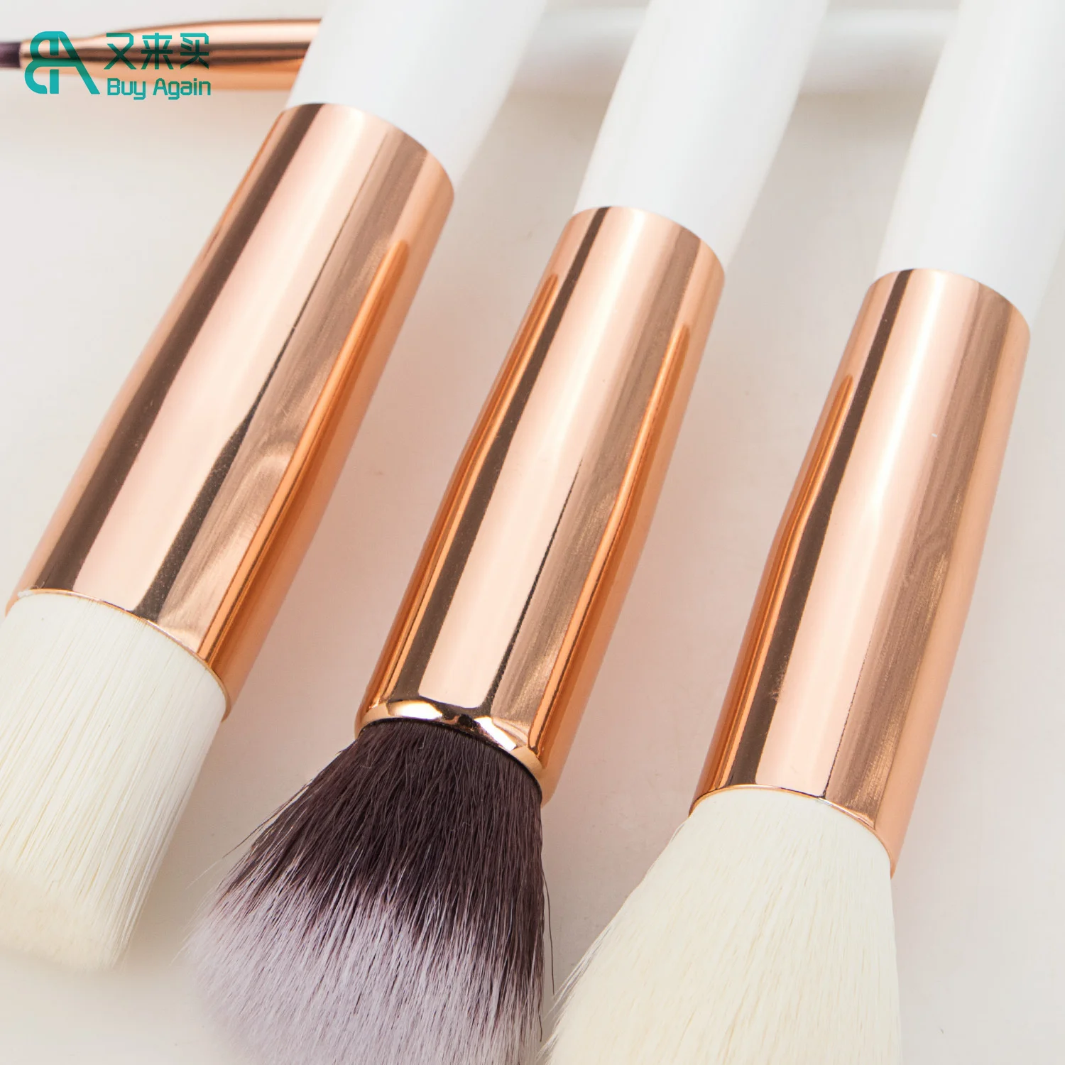 Drop Shipping Product Private Label Wood Handle Full Makeup Brush Set