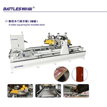 door 4 side squaring saw