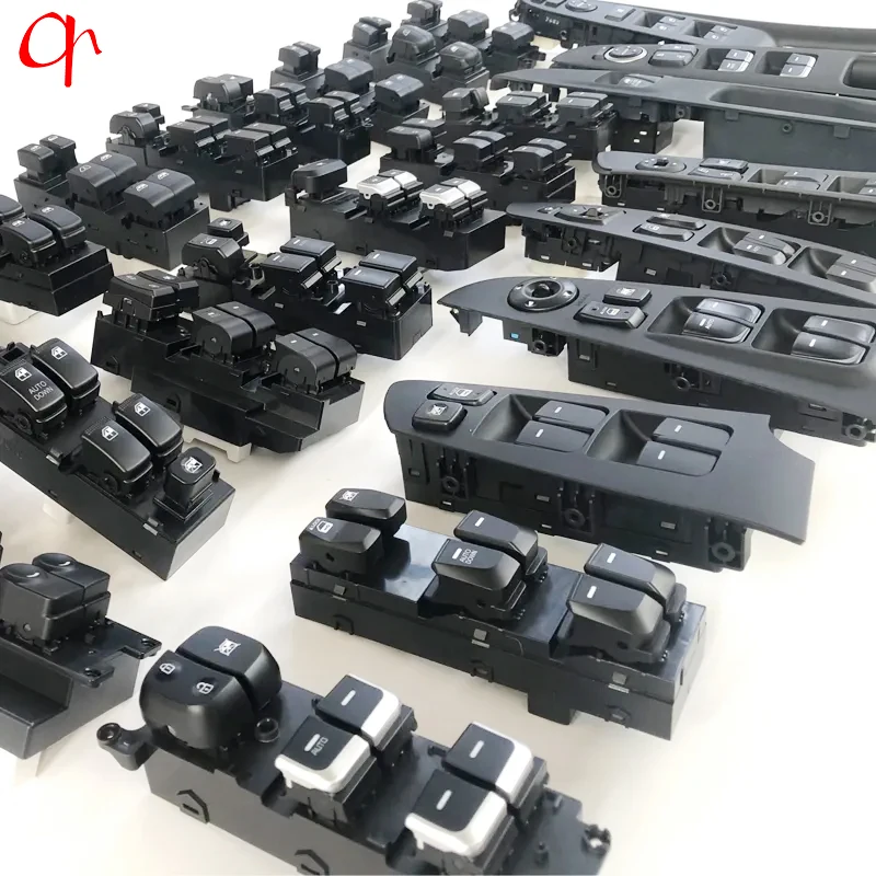 Kible Driver Side Power Window Switch For 2011-2014 Hyundai Sonata - 935703S000RAS, 6-Pin, Black