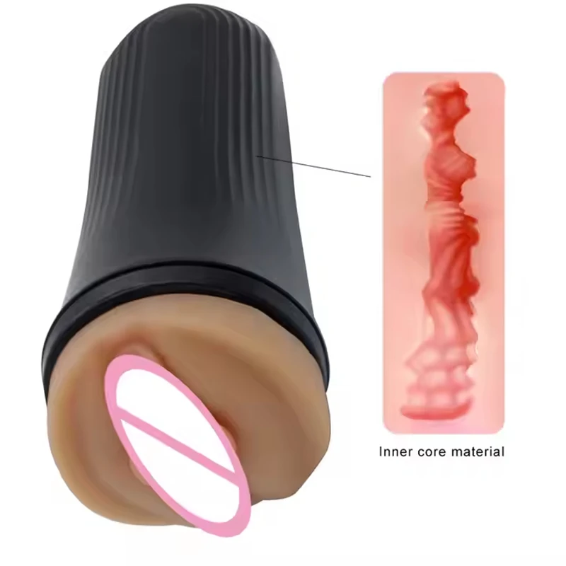 JoyPark Adult Sex Toy Male Masturbation Silicone Masturbator Cup Men's  Training Pocket Pussy Cup Phthalate-free Waterproof
