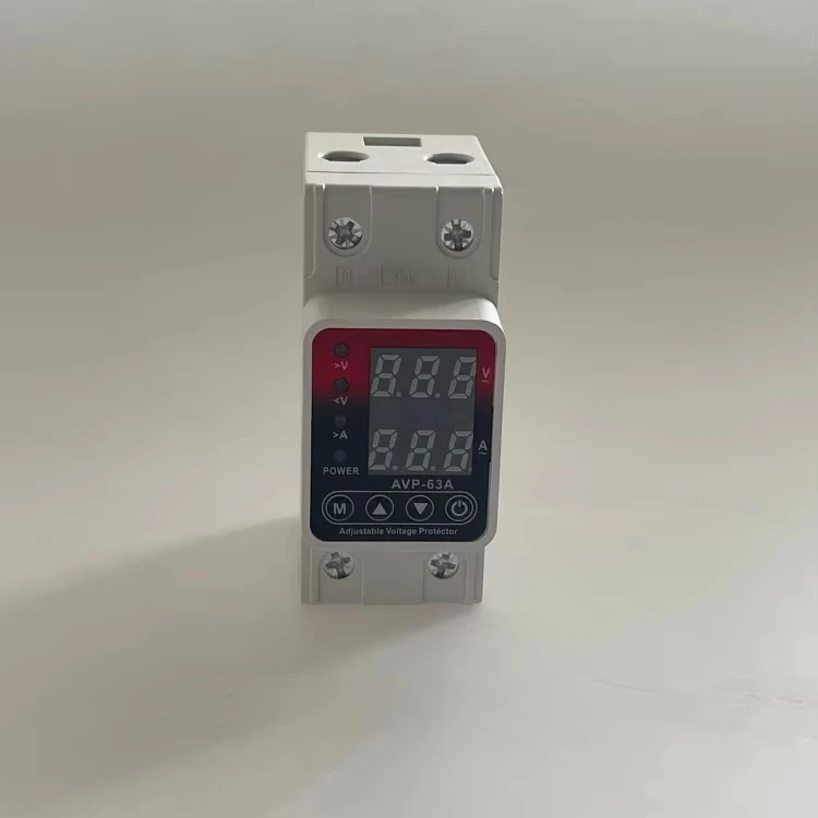 10-year Strength Factory Provides AVP-63A Overvoltage and Undervoltage Protector  Dual Display Digital Current Protector