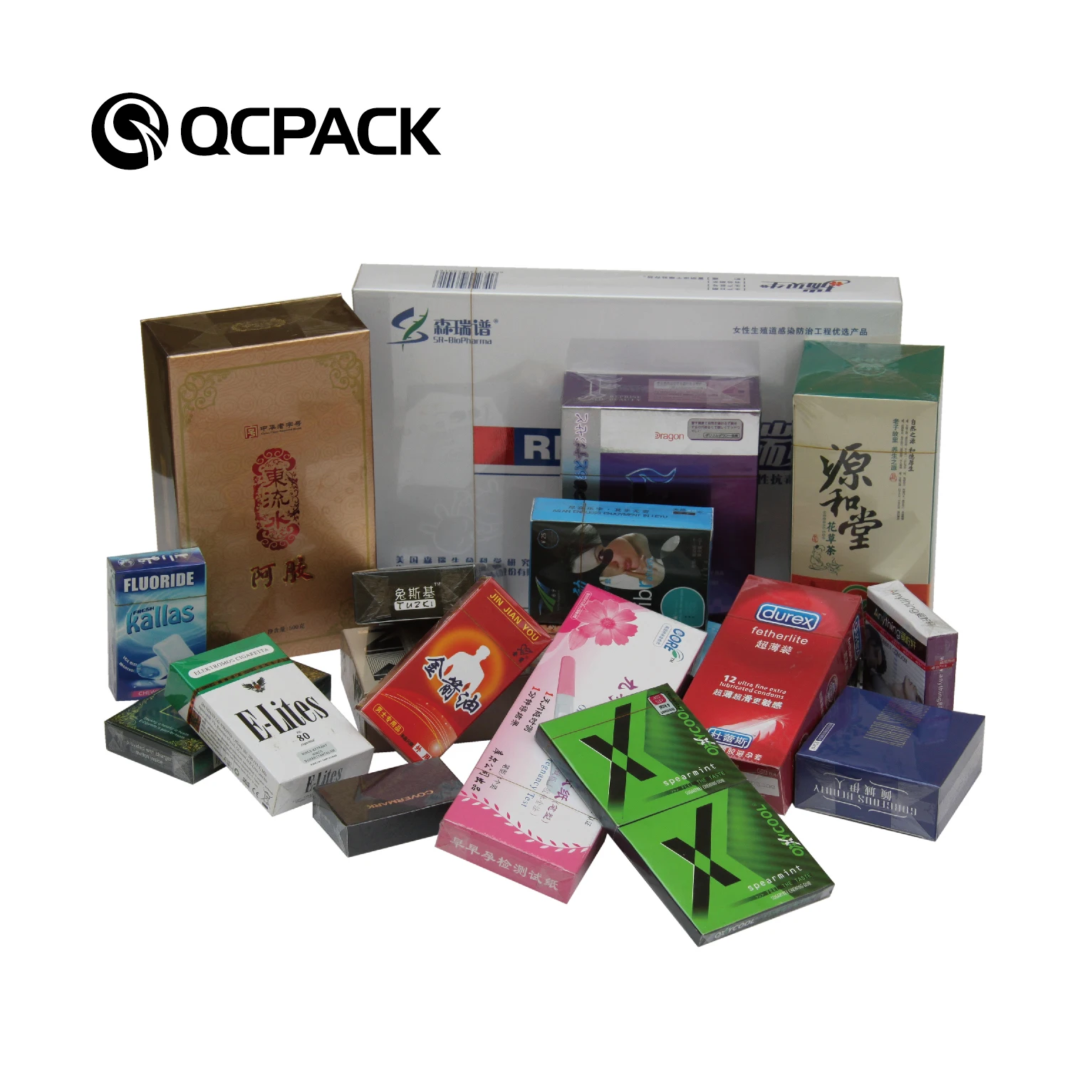 Automatic Condom Box 3D Overwrapping Stretch Plastic Film Sweet Chocolate Box Packing Bar Pleat Soap Cellophane Wrapping Machine