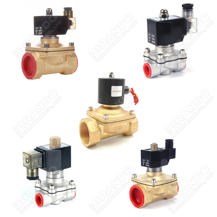 Diaphragm 2W250-25 Brass Water Solenid Valve 220V Electromagnetic Valve