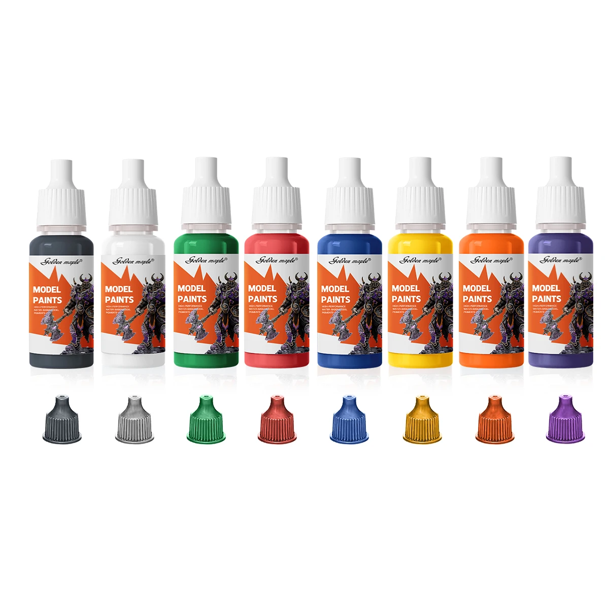 High Quality Acrylic Airbrush Paint Basic Colors Miniature Paint Sets Hobby Model Paints & Painting Tools 15ML for Models