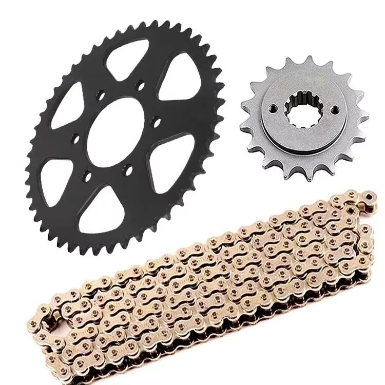 Custom 520 14T 46T Motorcycle Chain Sprocket Kit Chain Kit Sprocket Chain Set Aquila Gv250 for Hyosung GV250 Aquila