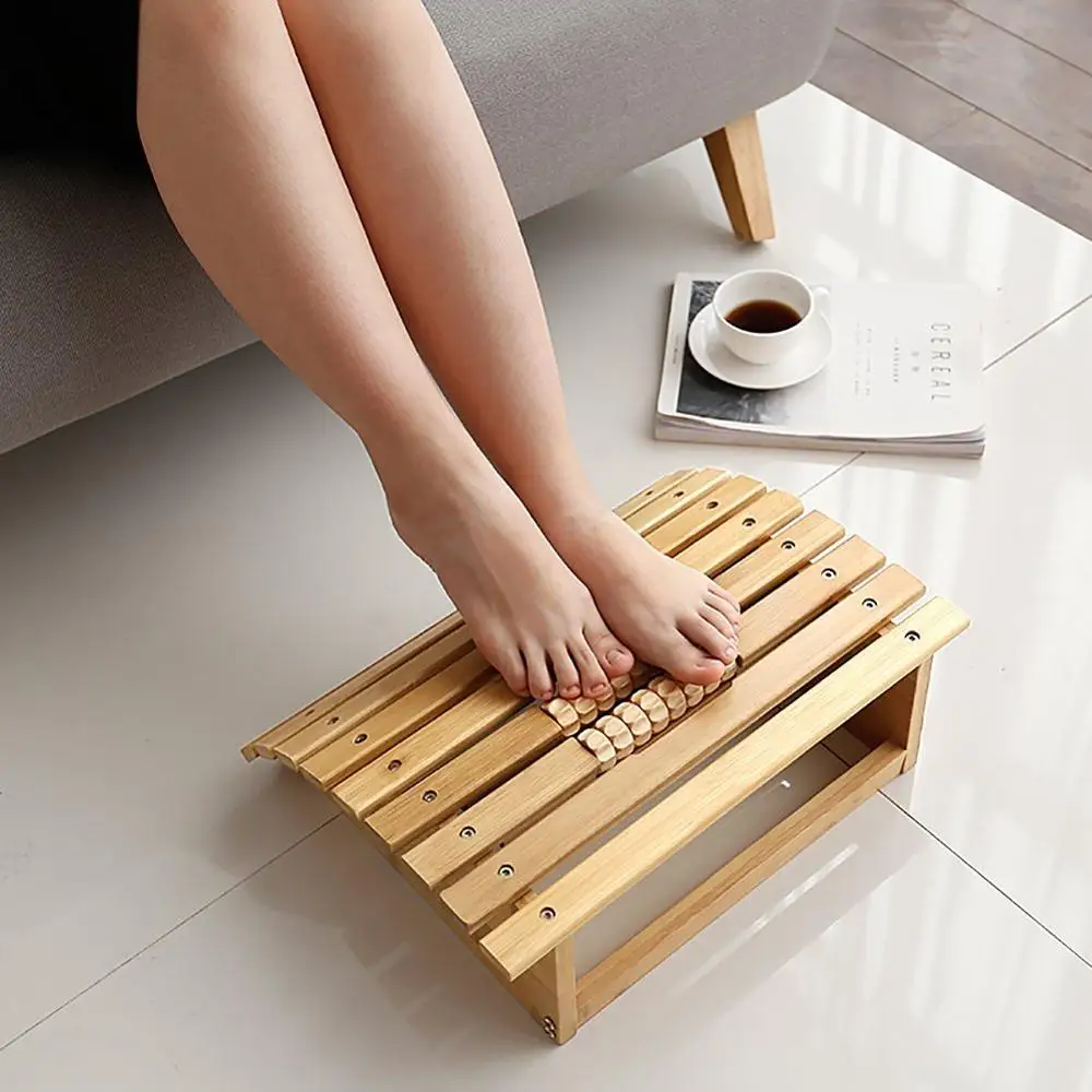 High Chair Footrest Non slip Adjustable Bamboo Wooden Foot - Temu