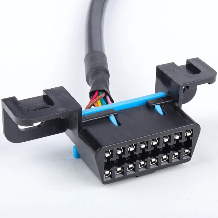 product auto obd interface expansion cable pbt insulated wiring harness for electronic applications-3