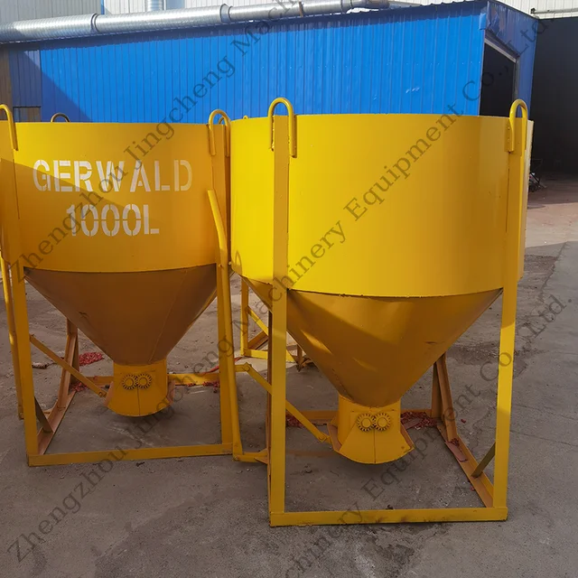 Multi-functional Bucket Cement Concrete Engineering Construction Machinery Hopper Tower Crane