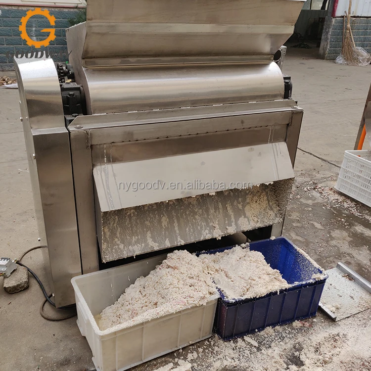 1-6 Ton/h Processing Capacity Cassava Grating Crushing Machine Cassava Grater