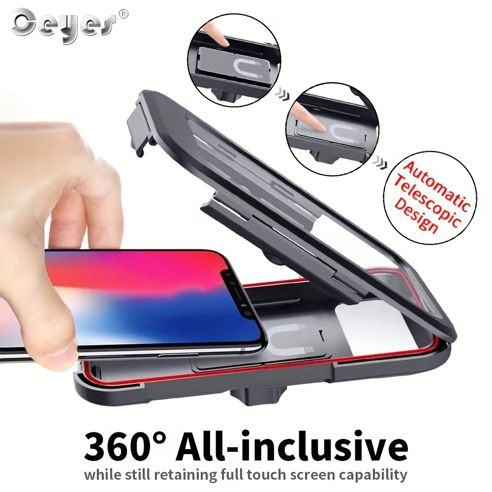 Waterproof Cell Phone Bike Scooter Handlebar Holder Stand Mount Adjustable Motorcycle Bike Bicycle Phone Holder