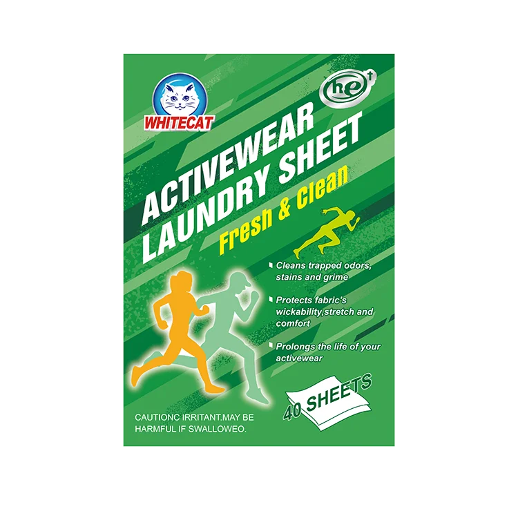 Laundry Detergent Sheets Concentrated Plant Extract Eco Washing Sheets Laundry Strips