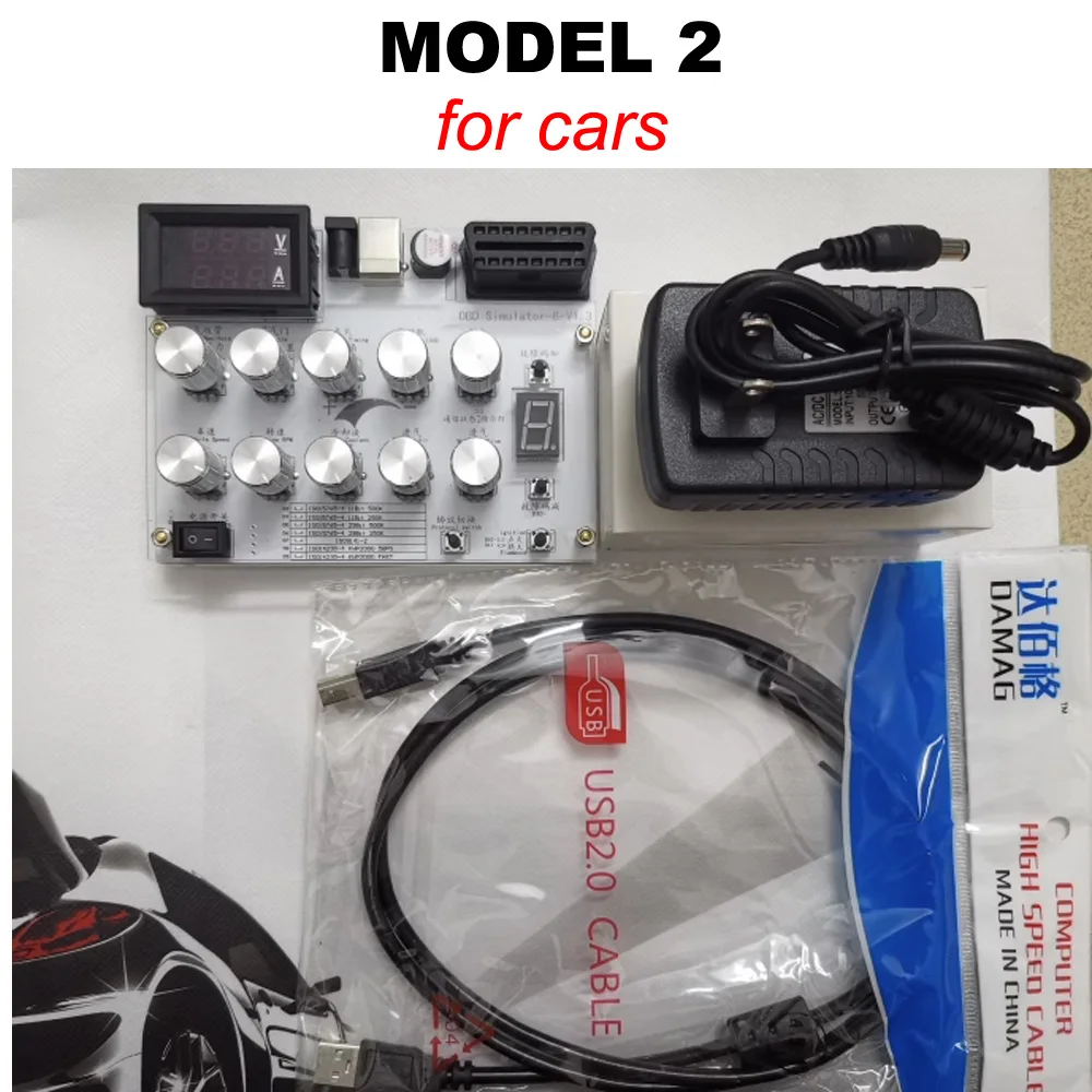 ELM327 Development Test CAN Customization J1939 OBD II English Version OBD Simulator  5-SAE-J1939 Automotive ECU Simulator