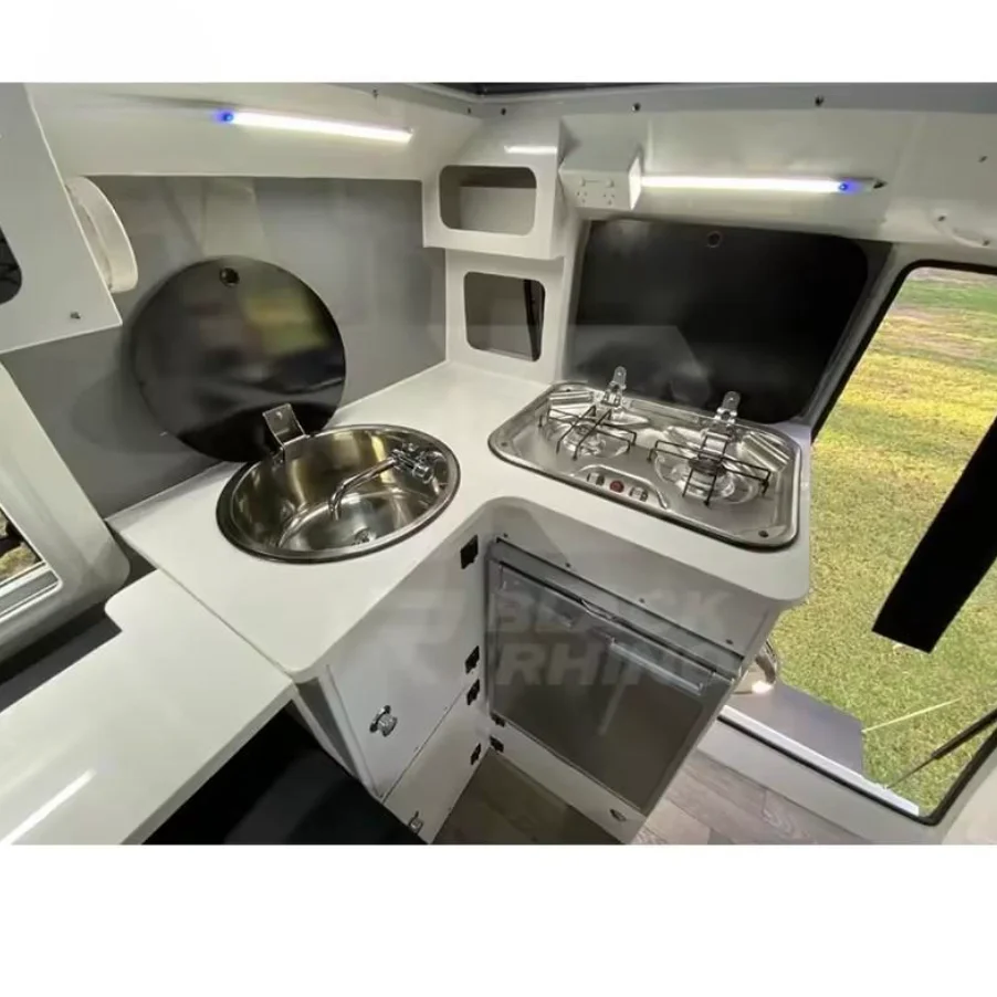 Customizable New Slide in Design Pickup Truck Camper Made of Durable Aluminum Travel Trailer
