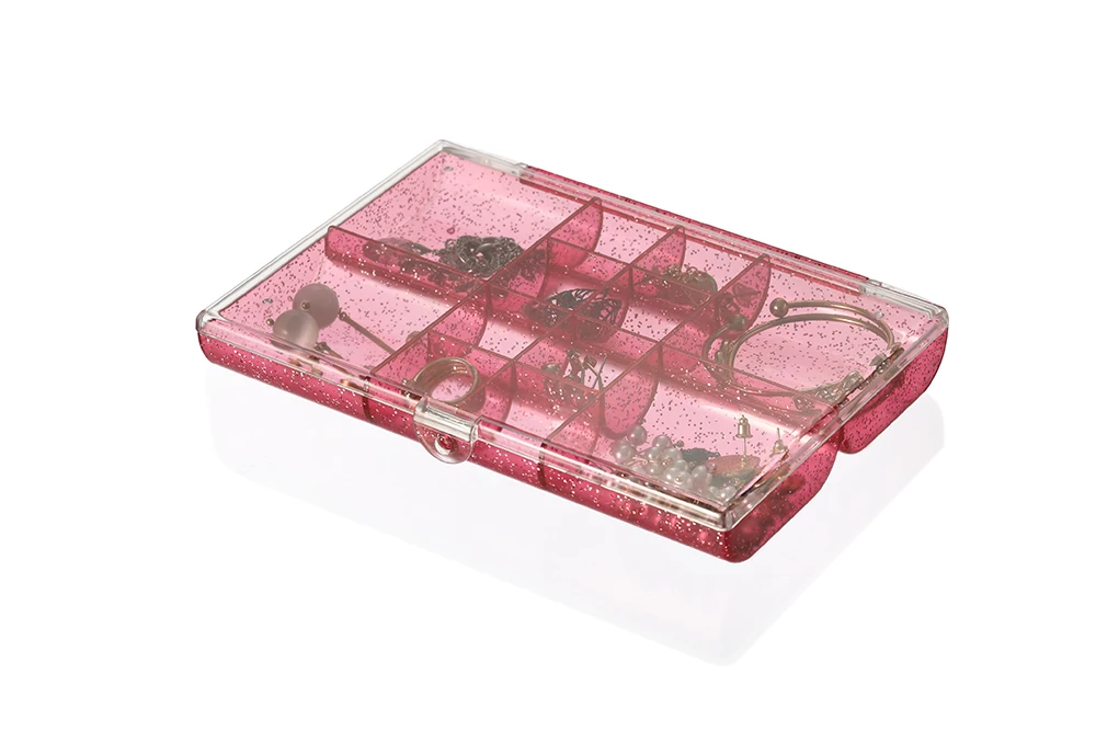 12 lattice lid jewelry box