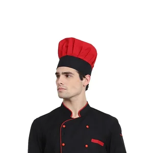 Elastic Culinary Staff Cap Kitchen Fitted Cooking Hat Food Prep Headwear Restaurant School Outfit Accessory for Chef Gear for