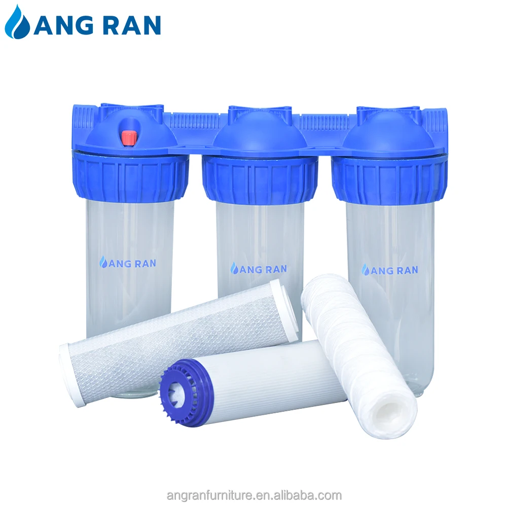 Heating Radiator Using 10 Inch Three Stages Water Filter Prefilter