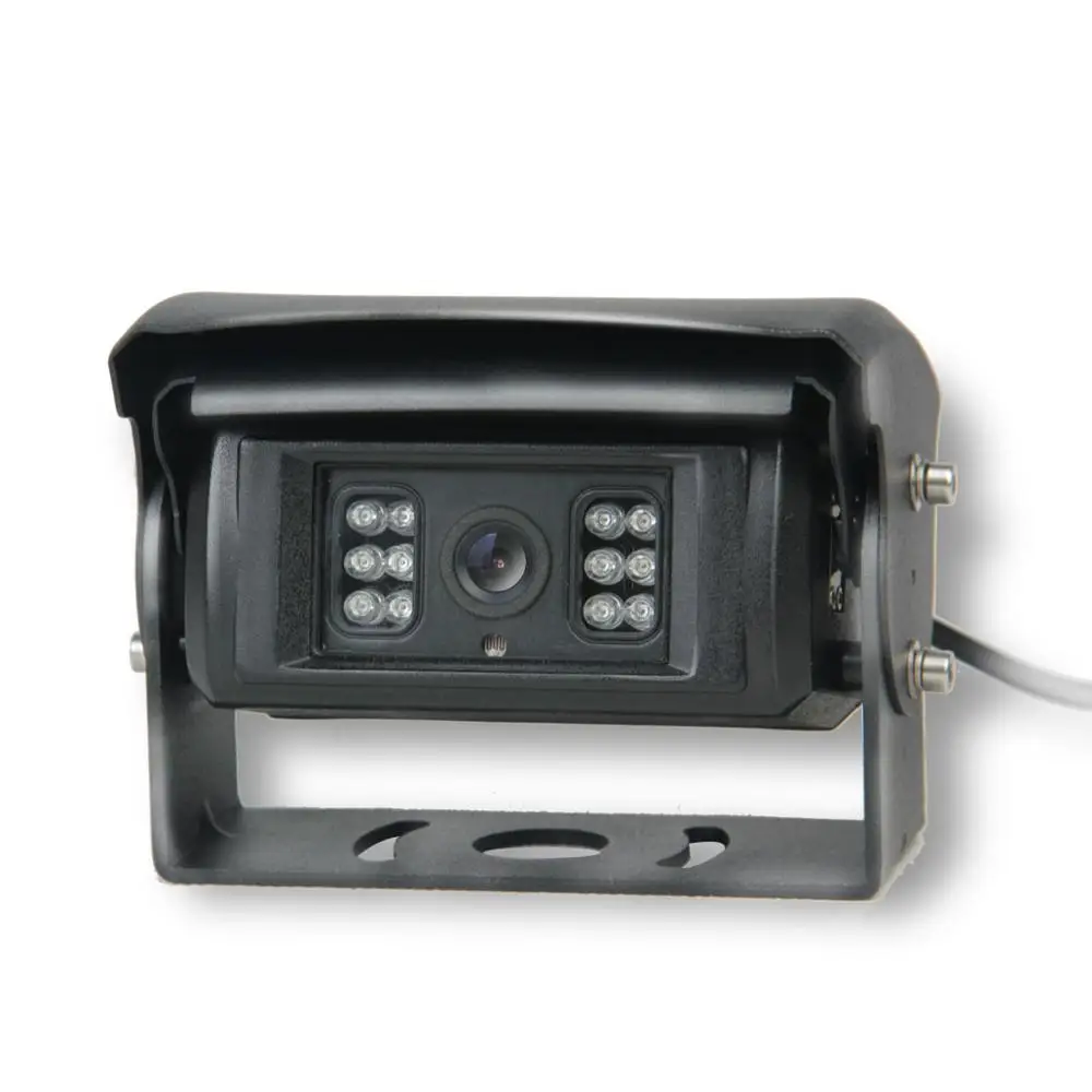 12V impermeable IP68 visión nocturna cámara de visión trasera motorizada coche obturador automático cámara