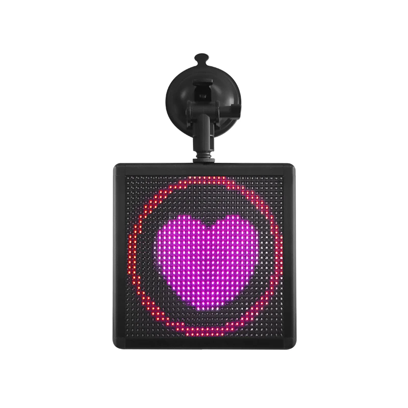 P3-64x64 Pixels Wireless App Controlled Animated Gif Screen Car Led Display