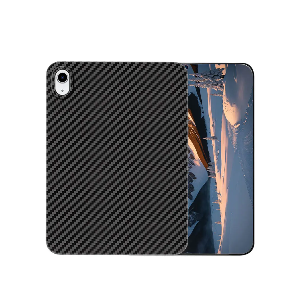 Laudtec Pbk244 Carbon Fiber Tablet Case Slim Lightweight Simple Business Skin Friendly Anti Scratch Cover For Ipad Air Pro 13