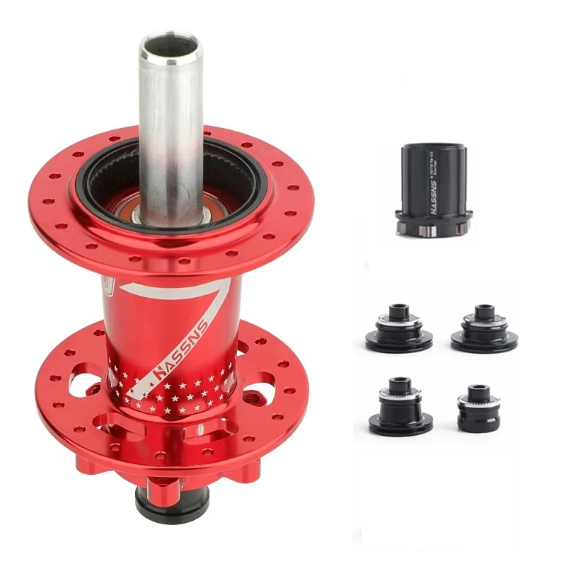 Moyeu Vélo VTT 36 Trous 6 Cliquets – Compatible Shimano 7-12 Vitesses, Frein à Disque, Neuf