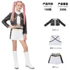 Demon Hunter Girl Group Black Gold Stage Outfit F Print