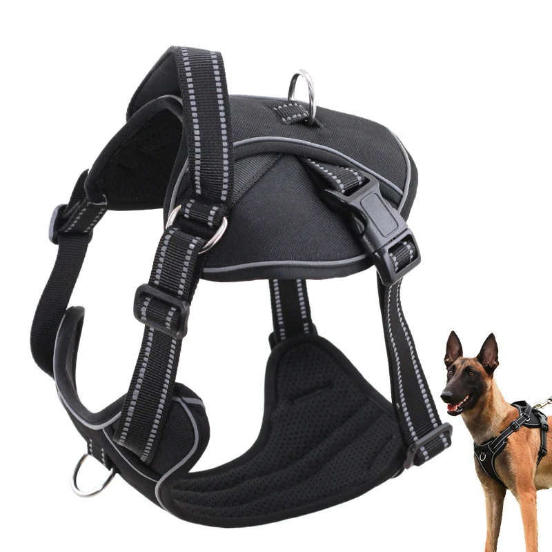 Easy Fit Walking Dog Harness Big Dog Harness Logo Dog Summer Harness