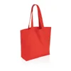 luscious red, tranquil blue