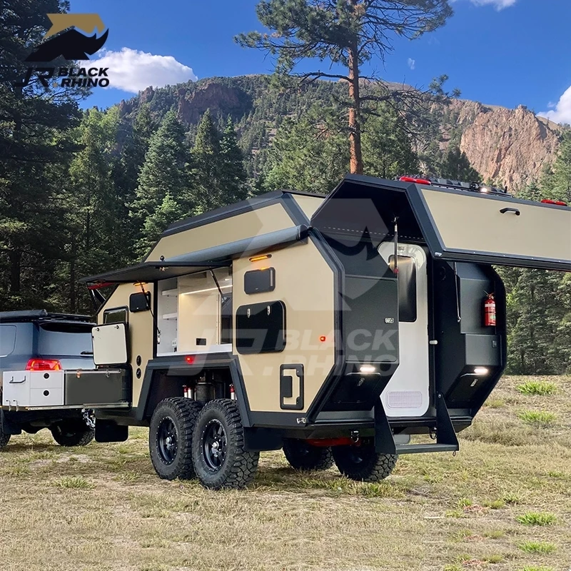 Lightweight 4x4 Camper Van Trailer for Outdoor Camping OEM