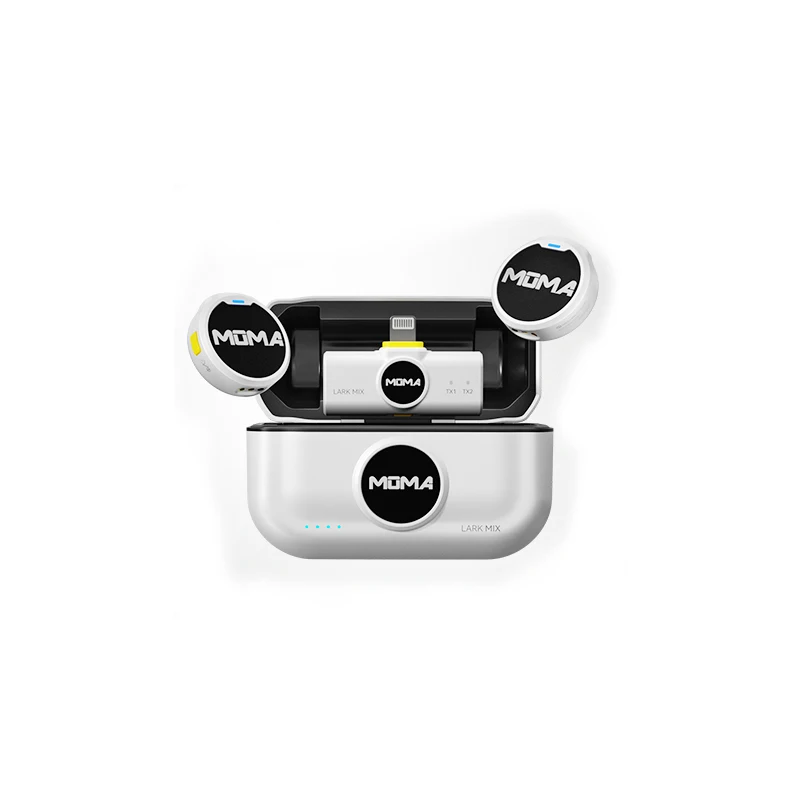 MOMA Lark Mixbutton Wireless Lavalier Microphone - Live Recording