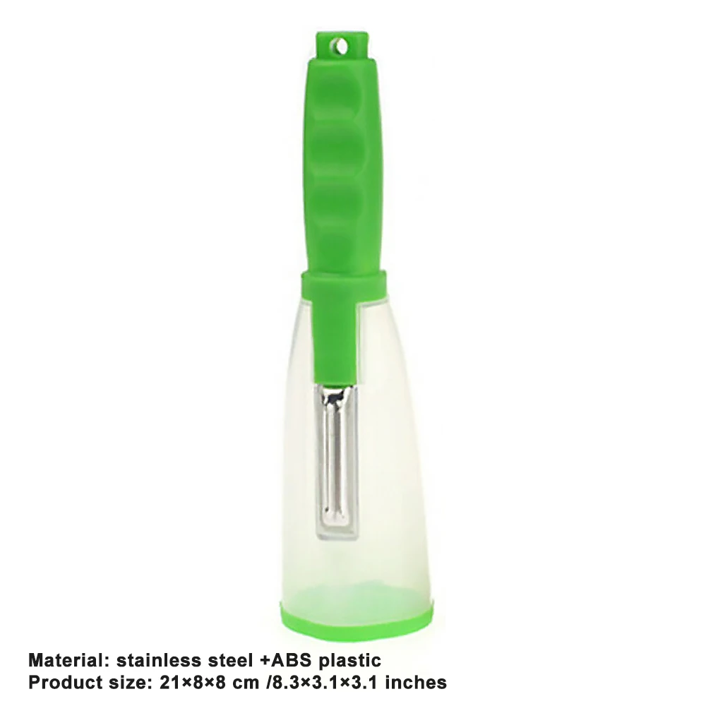 Antipeel Fruit Peeler Color Random Stainless Steel Multifunction