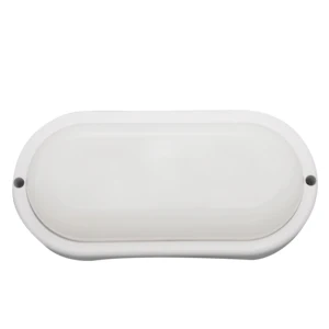 Vertak LED Lighting Fixture Home Bathroom Moisture Proof Insect Proof Lamp Oval High Brightness Waterproof Three Proof Light