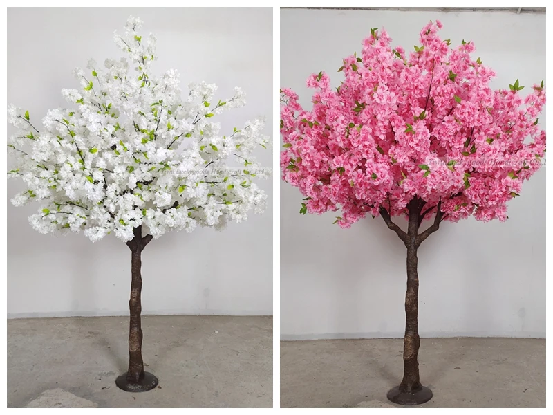 Fzs2204213 High Quality Pink Artificial Tree Wedding Decoration Road Lead Artificial Cherry