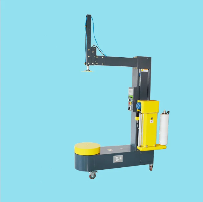 PLC Programmable Convenient Control Packaging Effect Good up Down Lift Winding Packaging Machine