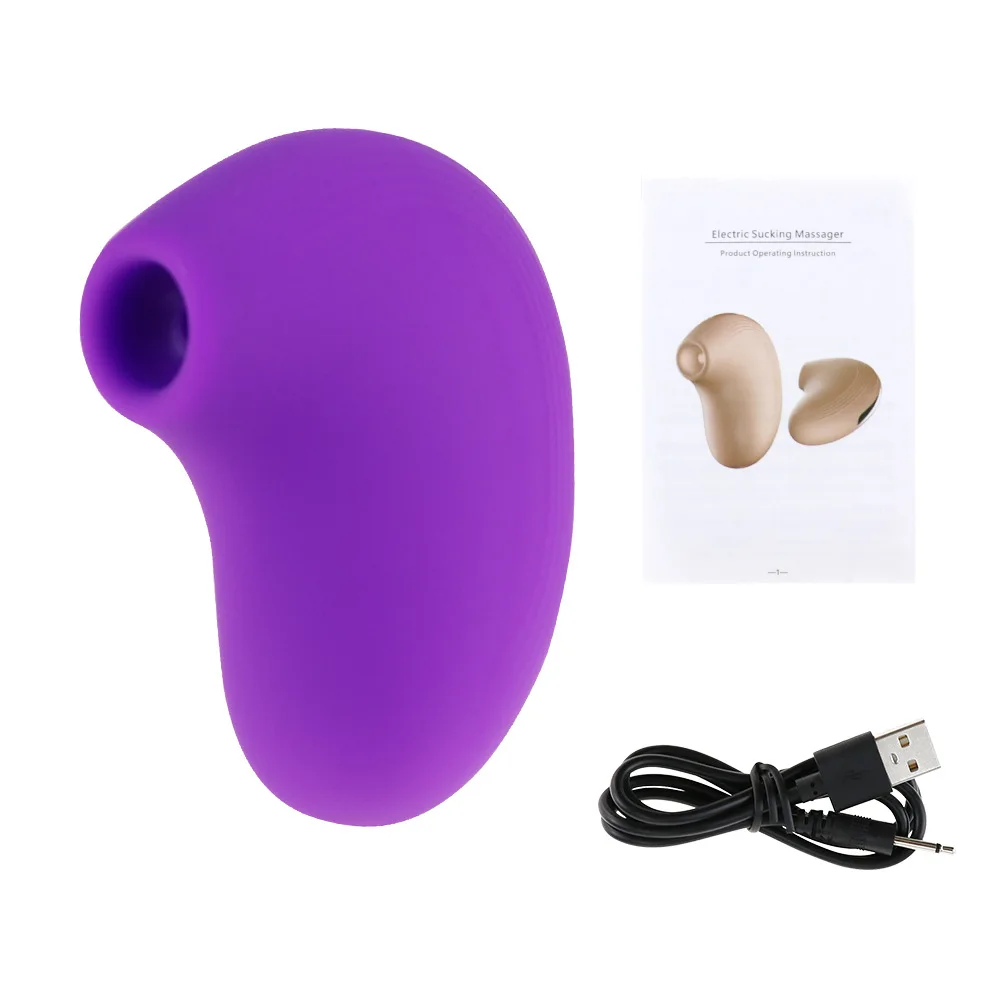 Small Seahorse Vibration Sucking Breast Device Female Masturbation Massage Vibrator
