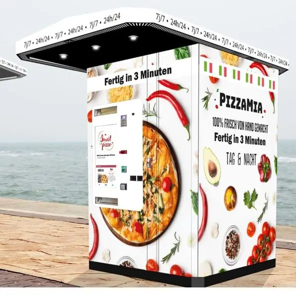 Best Roof Pizza Vending Machine Piestro Pizza Smart Oven Pizza Vending
