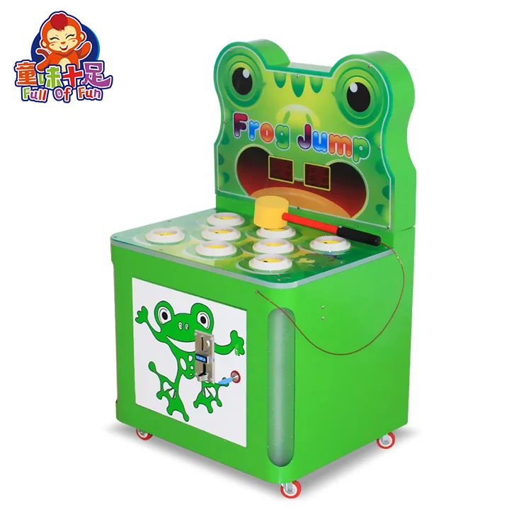 Coin Operated Crazy Frog Arcade Machine - Hammer Hit Games