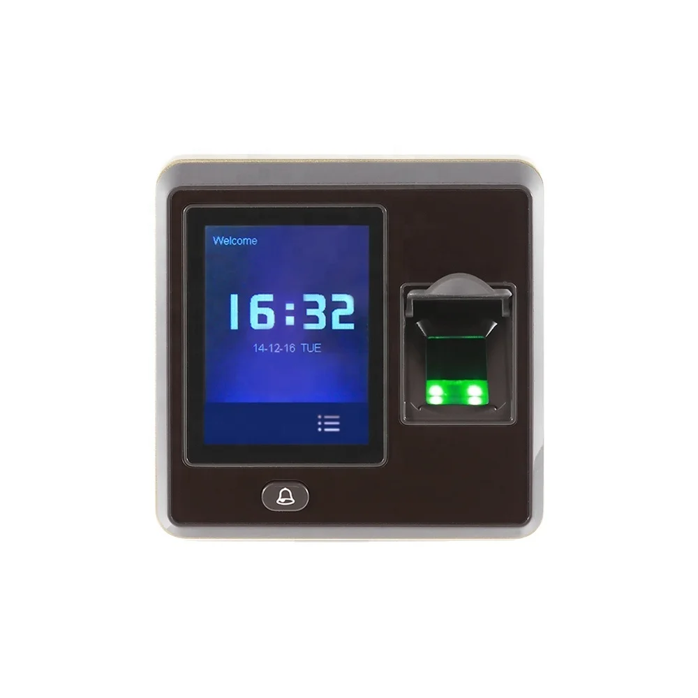Small Size Touch Screen Biometric Fingerprint Access Control System with Alarm and Door Bell F04
