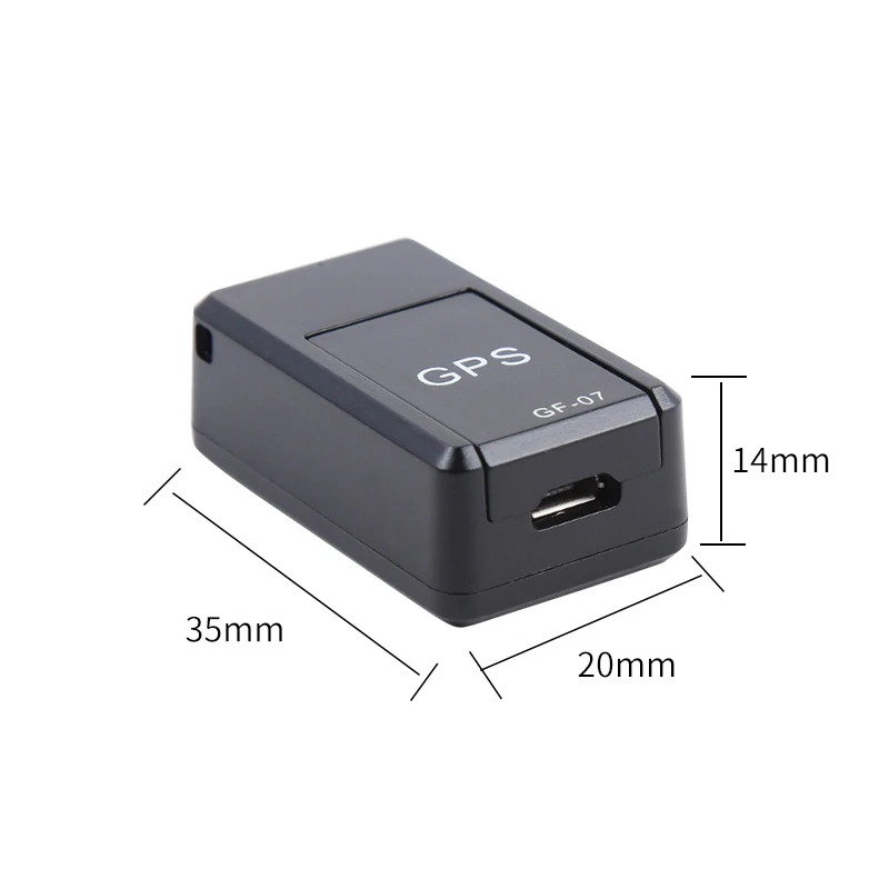GPS Tracker Magnétique Pour Voiture – Localisation Temps Réel – Longue Autonomie – Noir