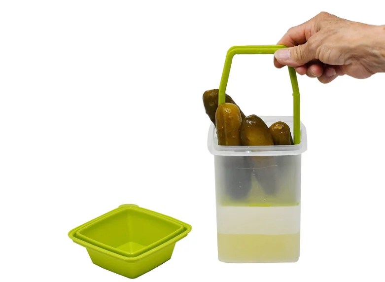 Plastic Pickle Storage Container With Strainer Jar Buy Pickle Jar