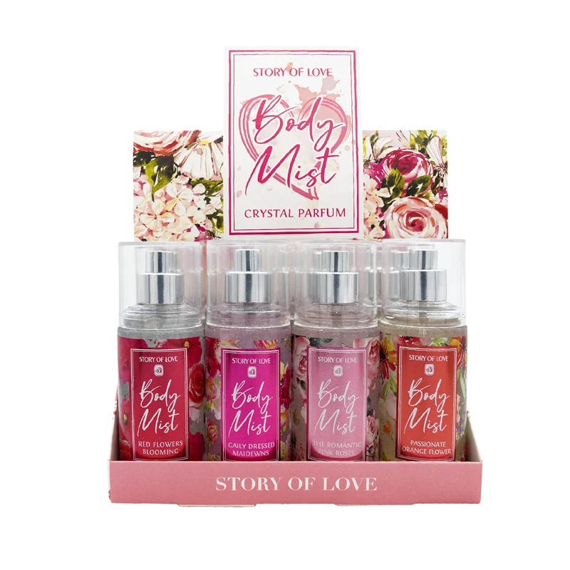 BZ038 88ML Love Glitter Fragrance Mist for Women