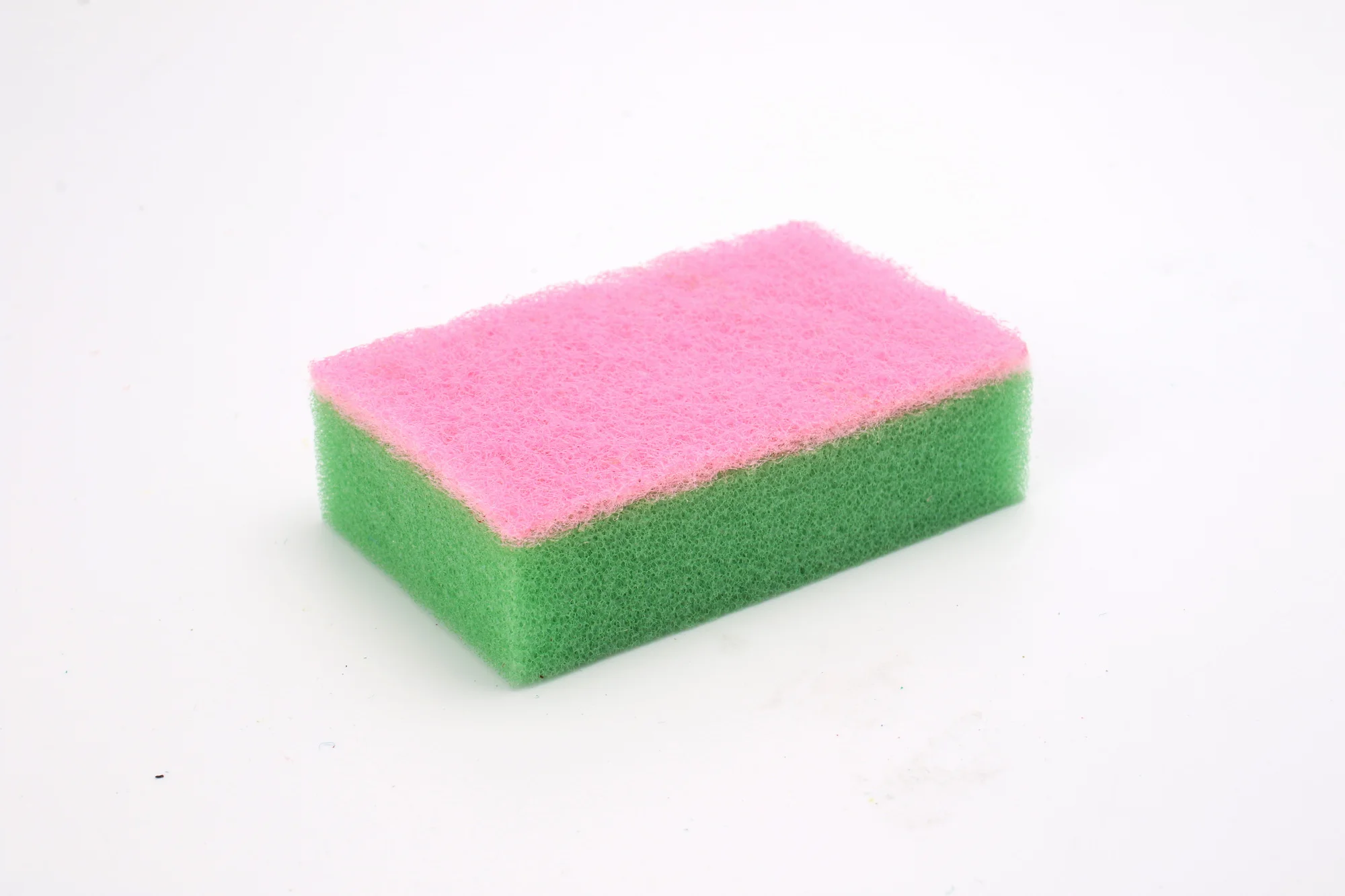Factory Direct Sale Scrub Pad Scouring Roll Metal Heavy Duty Usage Sponge Green Kitchen Cleaning Brush