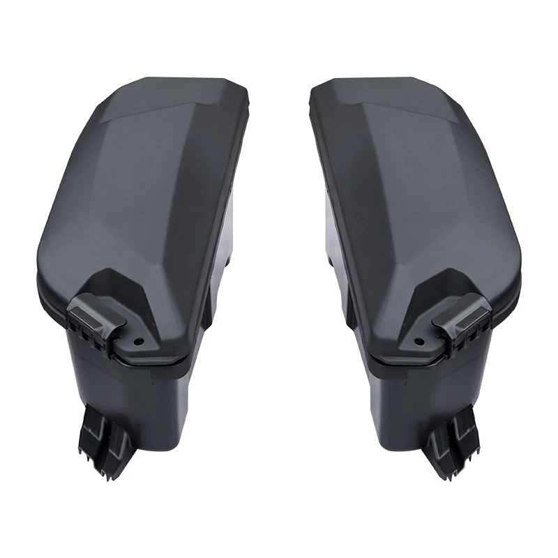 Yongjin Black 13.5L Weatherproof Side Cargo Boxes for Can-Am