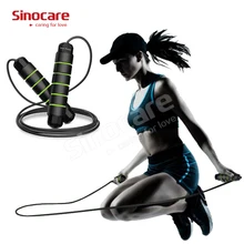 Sinocare Home Fitness Jump Rope Skipping Rope Tangle-free with Ball Bearings Jump Speed Rope