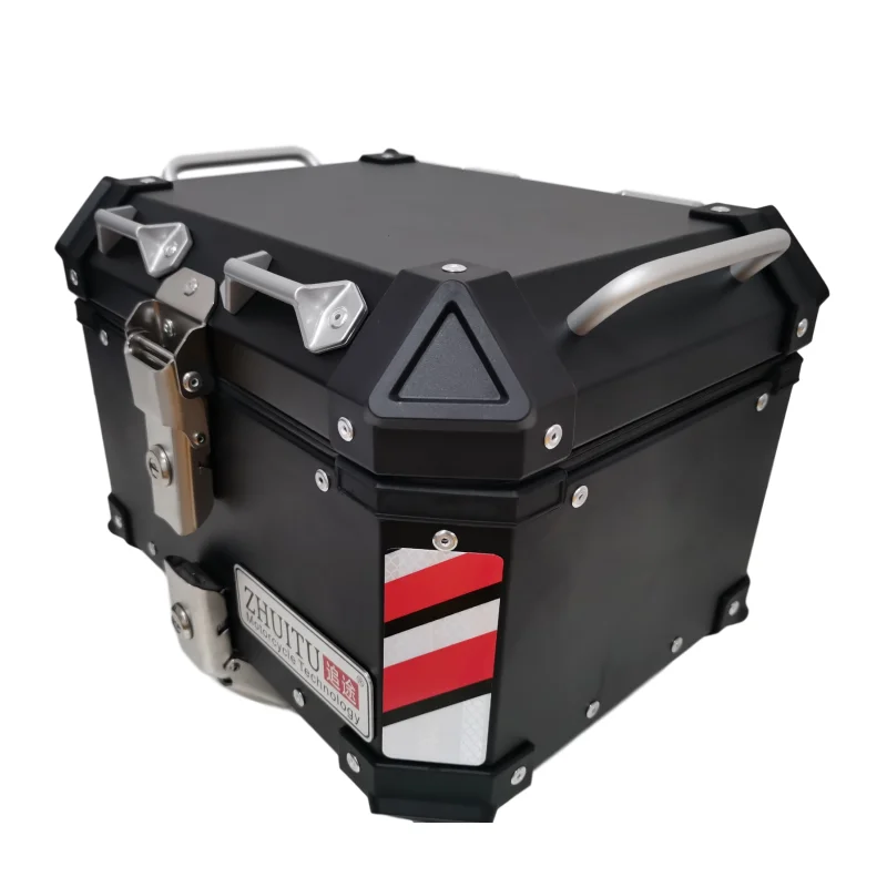 Motorcycle Tail Box 36L Delivery Box Motorcycle Top case  Motorcycle Aluminum Box