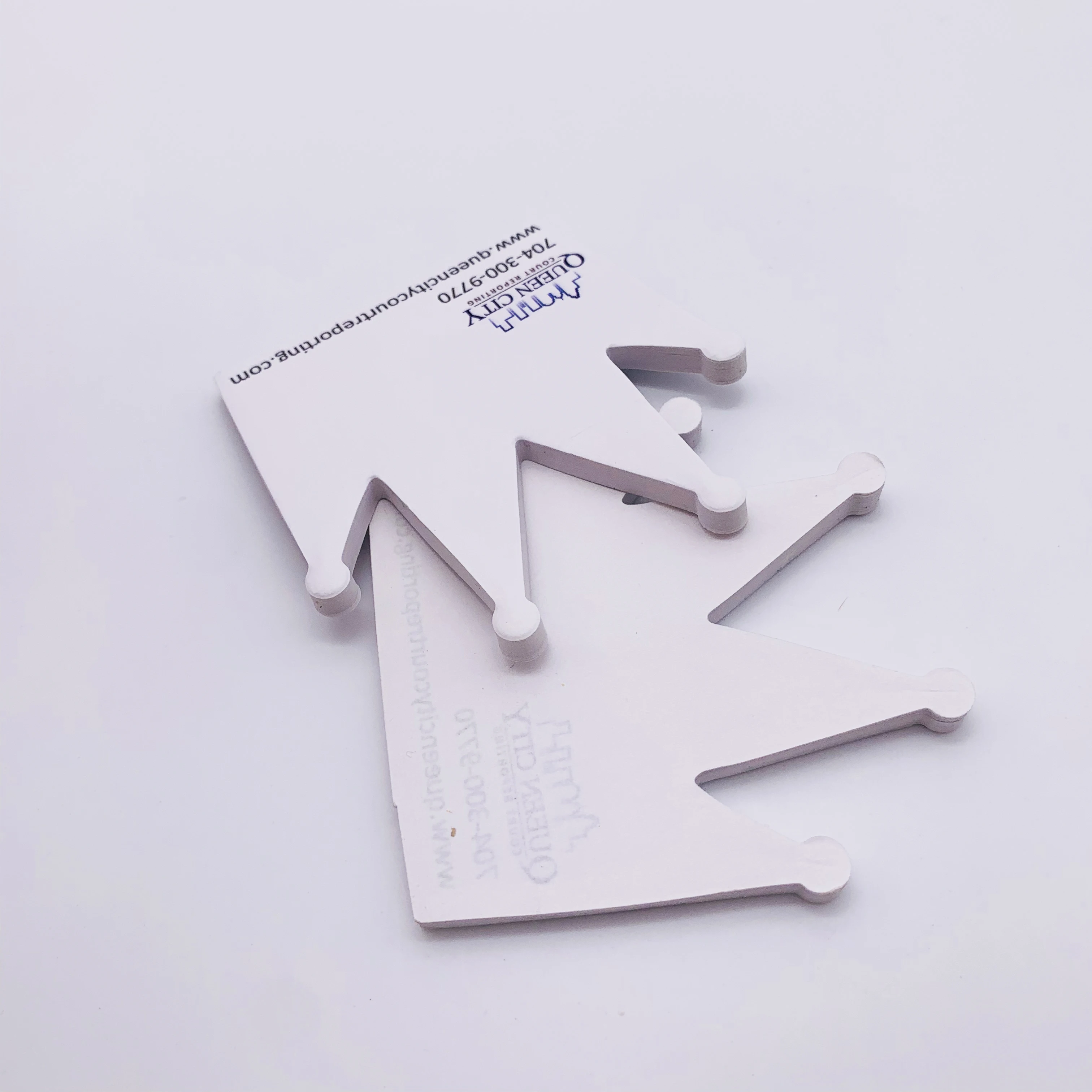 Crown Shape Sticky Note Pad Post Memo Custom