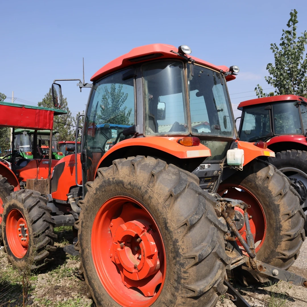 Farm 4wd Tractor With Cabin Kubota M954kq Used Agricultural Machinery