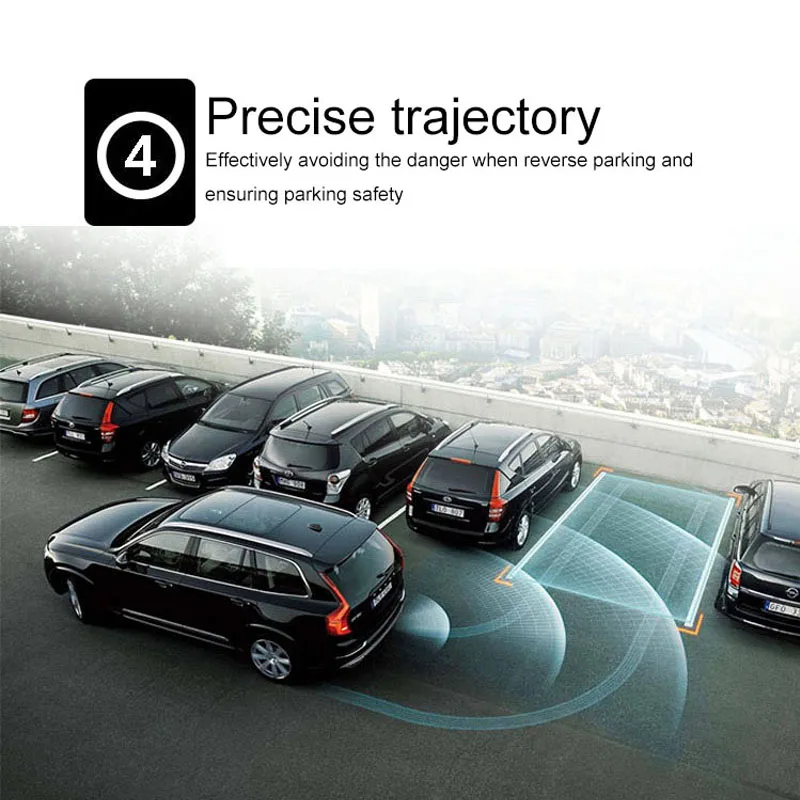 4 Way Driving Recording 2D/3D 360 Degree Panoramic Car Camera System ...
