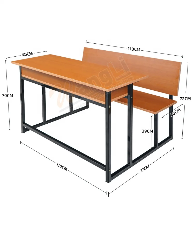 Multi Functional Use School Furniture - Student Desks & Chairs